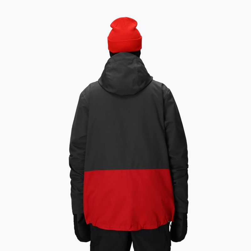 Geacă de snowboard pentru bărbați 686 Smarty 3IN1 Form charcoal colorblock 5