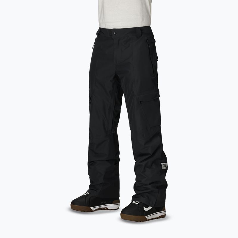 Pantaloni de snowboard pentru bărbați 686 Quantum Thermagraph black