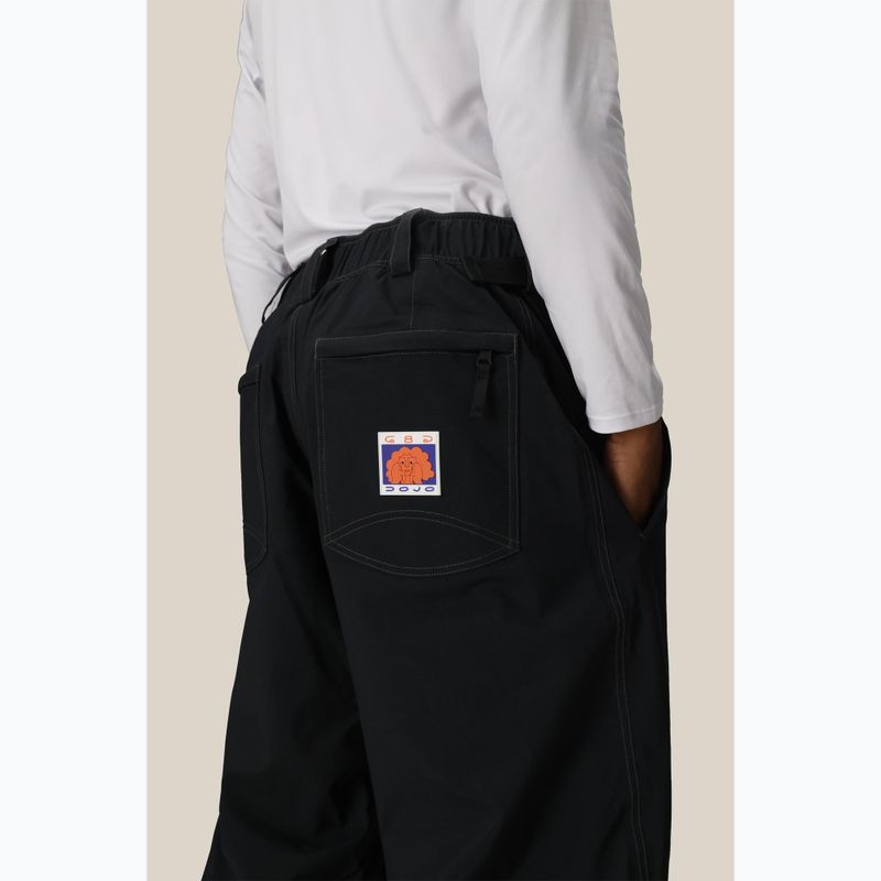 Pantaloni de snowboard pentru bărbați 686 Deconstructed Dojo black 5