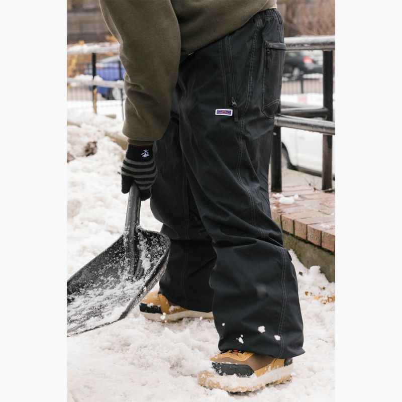 Pantaloni de snowboard pentru bărbați 686 Deconstructed Dojo black 13