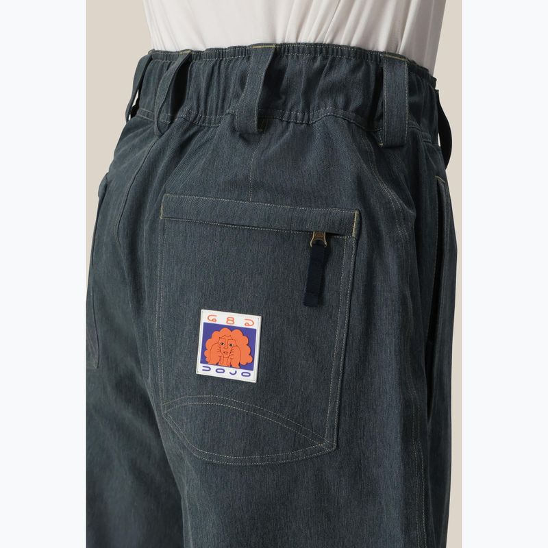 Pantaloni de snowboard pentru bărbați 686 Deconstructed Dojo navy denim 5