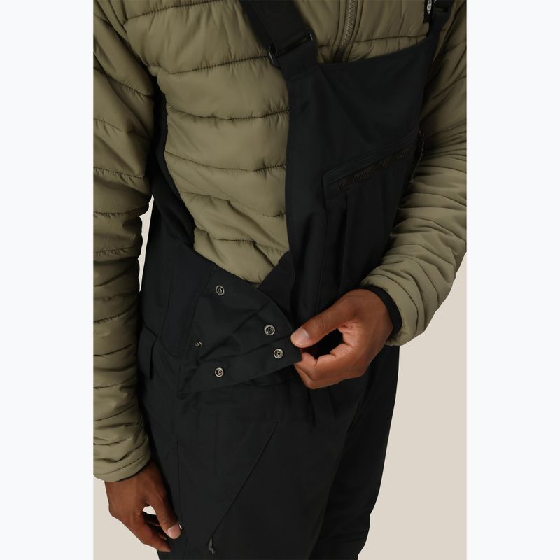 Pantaloni de snowboard pentru bărbați 686 Hot Lap Insulated Bib black 5