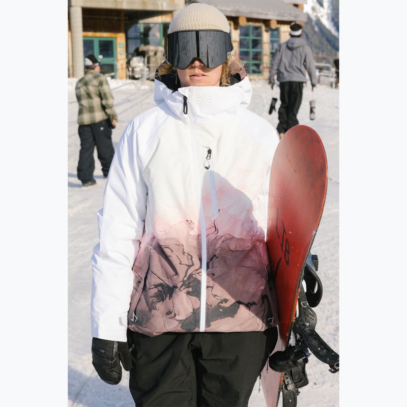 Geacă de snowboard pentru femei 686 Hydra Thermagraph peppercorn cloudbreak 10