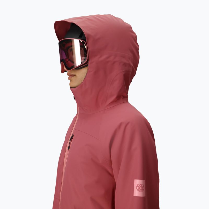Geacă de snowboard pentru femei 686 Hydra Thermagraph rosewood 7