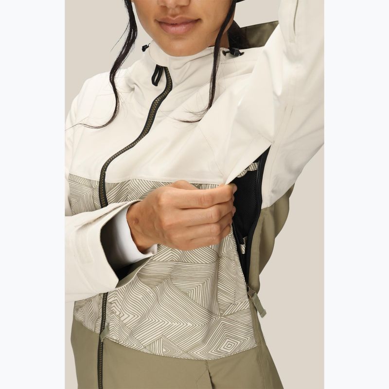 Geacă de snowboard pentru femei 686 Athena Insulated limestone colorblock 6