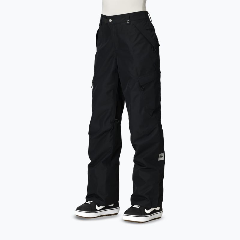 Pantaloni de snowboard pentru femei 686 Geode Thermagraph black
