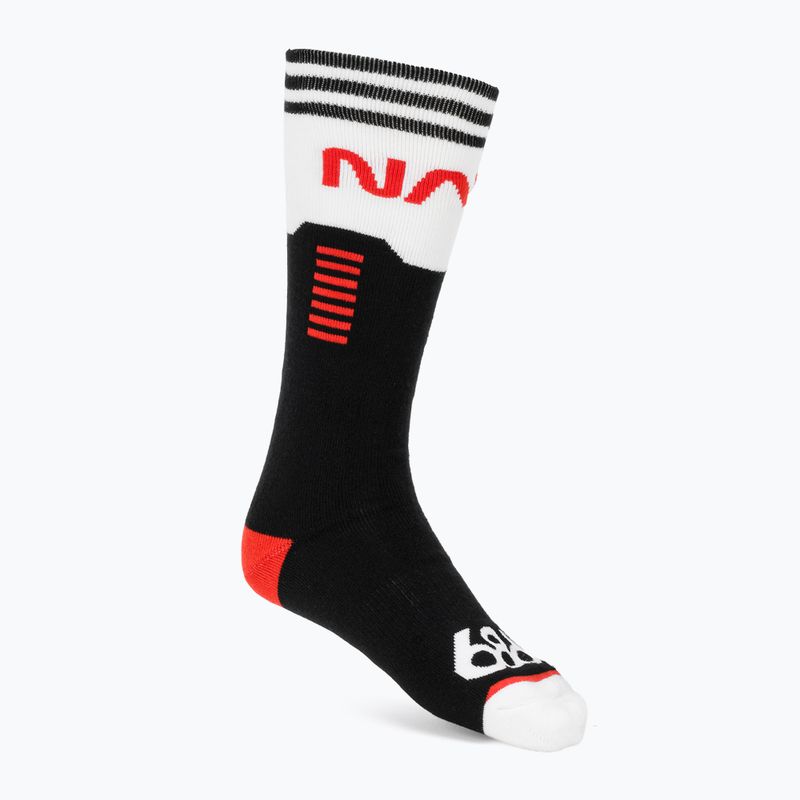 Șosete snowboard pentru bărbați 686 NASA 2 pairs black/red/white 2
