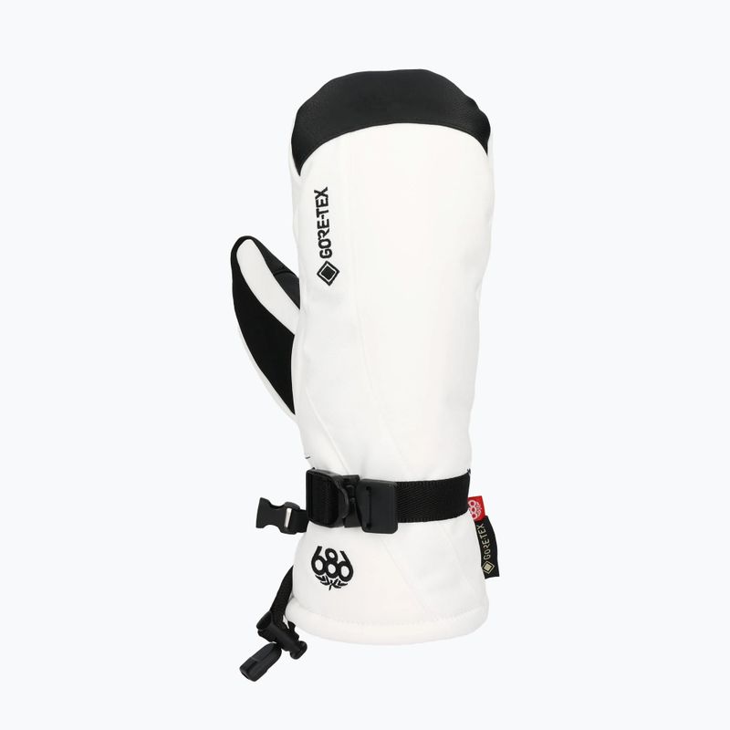 Mănuși de snowboard pentru femei 686 Gore-Tex Linear Mitt white 2