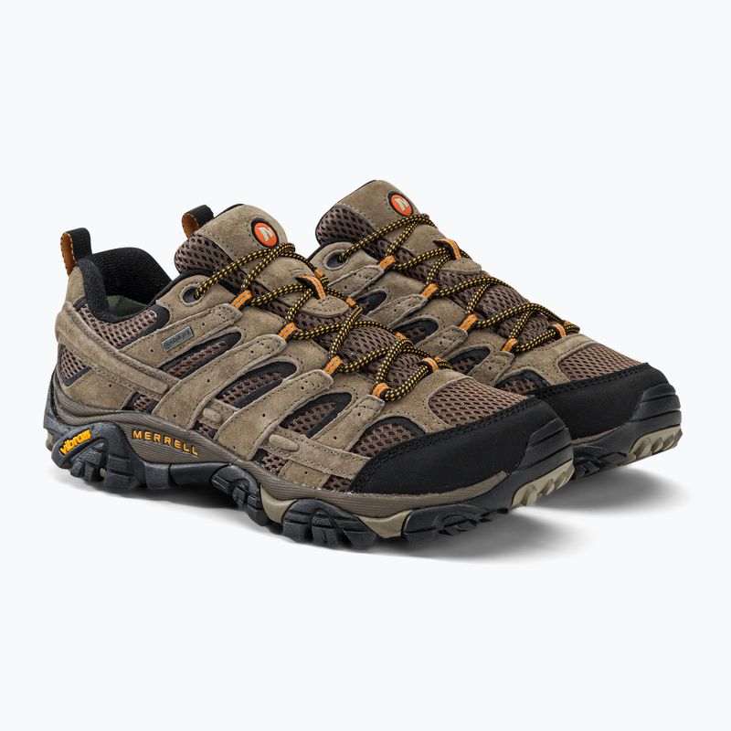 Cizme de drumeție pentru bărbați Merrell Moab 2 Leather GTX maro J18427 4