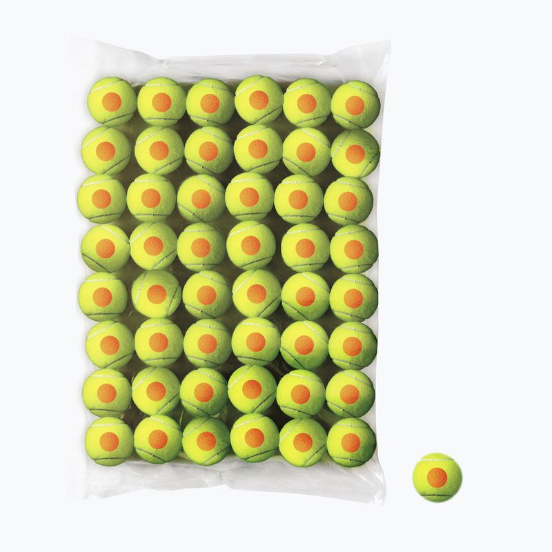 Wilson Starter Orange Tball set de mingi de tenis pentru copii 48 buc galben WRT13730B