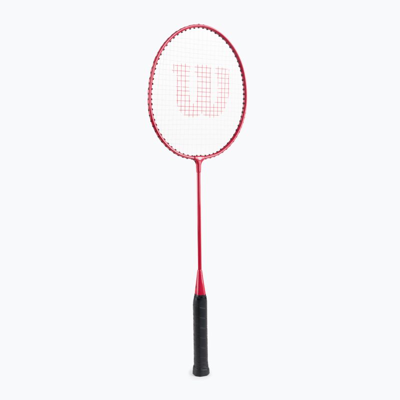 Set rachete badminton Wilson Bad.Tour Bmtn Stl Poles 4 Pc Chit roșu WRT844400 2