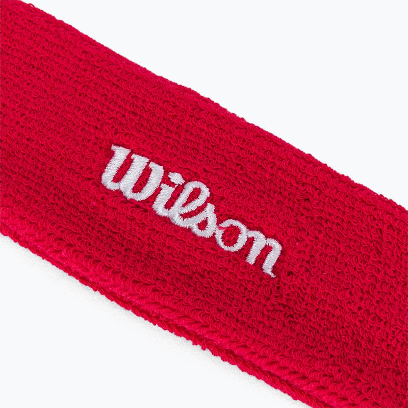 Bandă de cap Wilson roșu WR5600 3