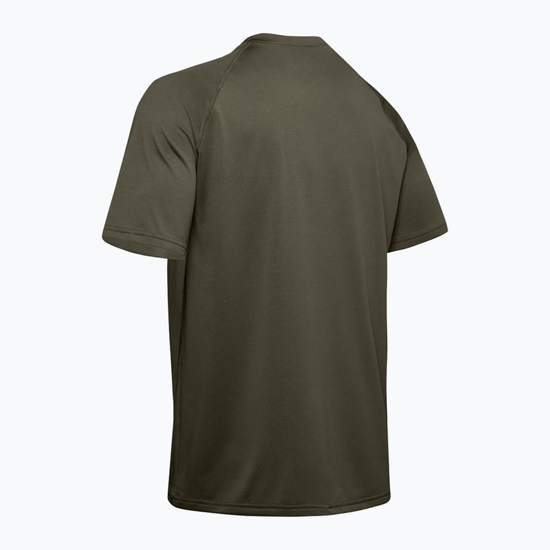Tricou pentru bărbați Under Armour Tactical Tech marine od green/clear 6