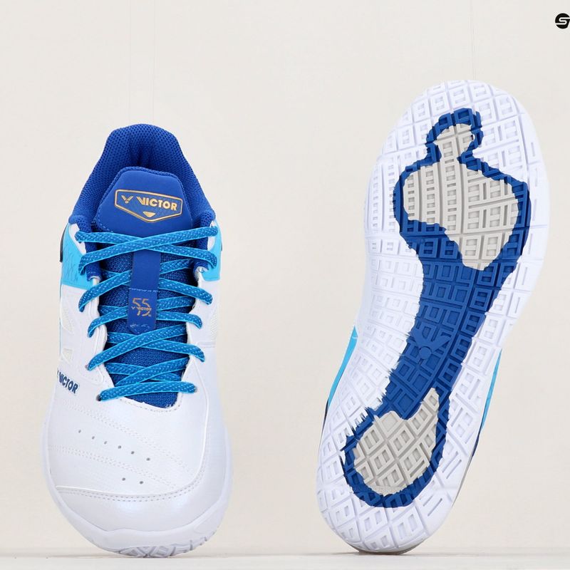 Încălțăminte de badminton VICTOR P9200IIITD-55 AF white/blue/navy 8