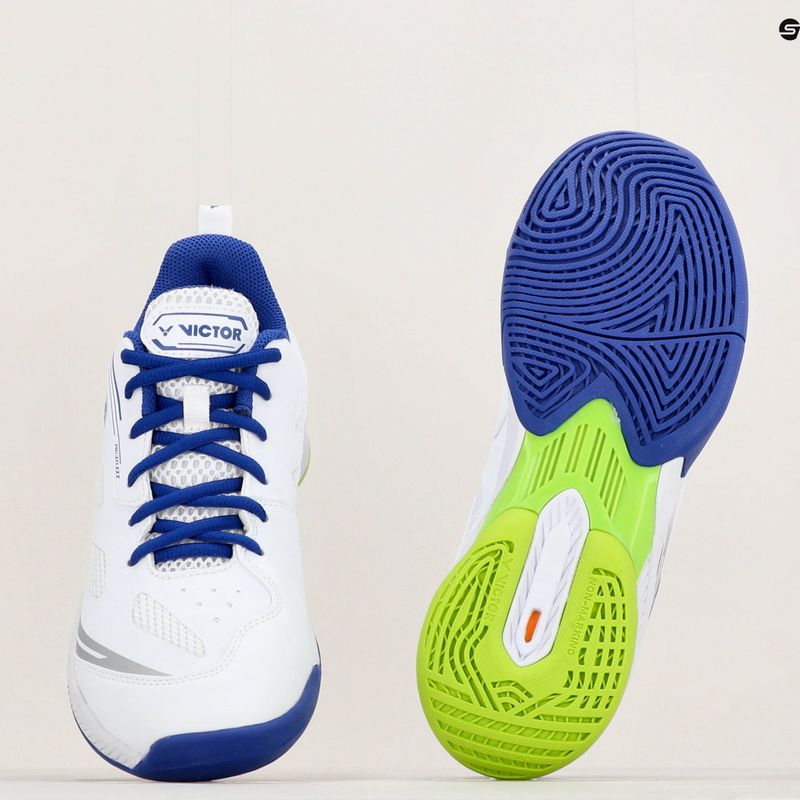 Încălțăminte de badminton pentru bărbați VICTOR A610III AB white/navy 9