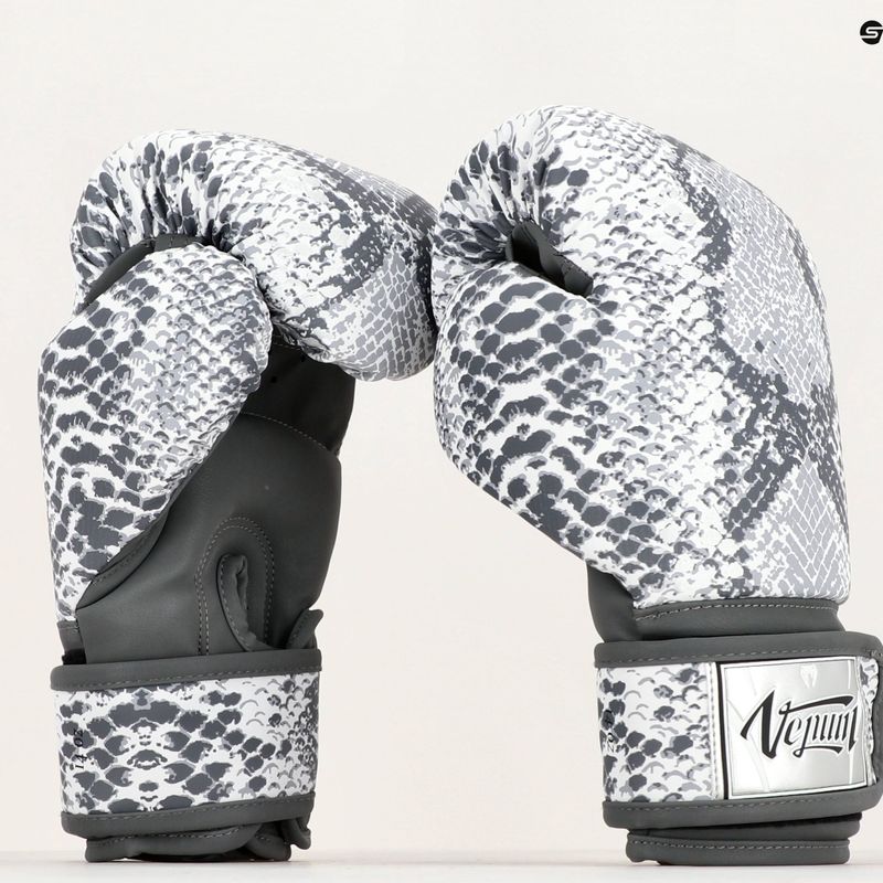 Mănuși de box pentru femei Venum Snake alb pentru femei 6