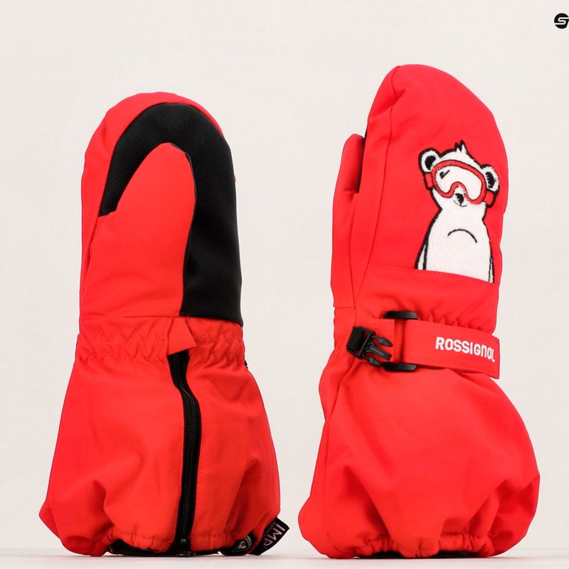 Rossignol Baby Impr M mănuși de iarnă roșii sport de iarnă Rossignol Baby Impr M