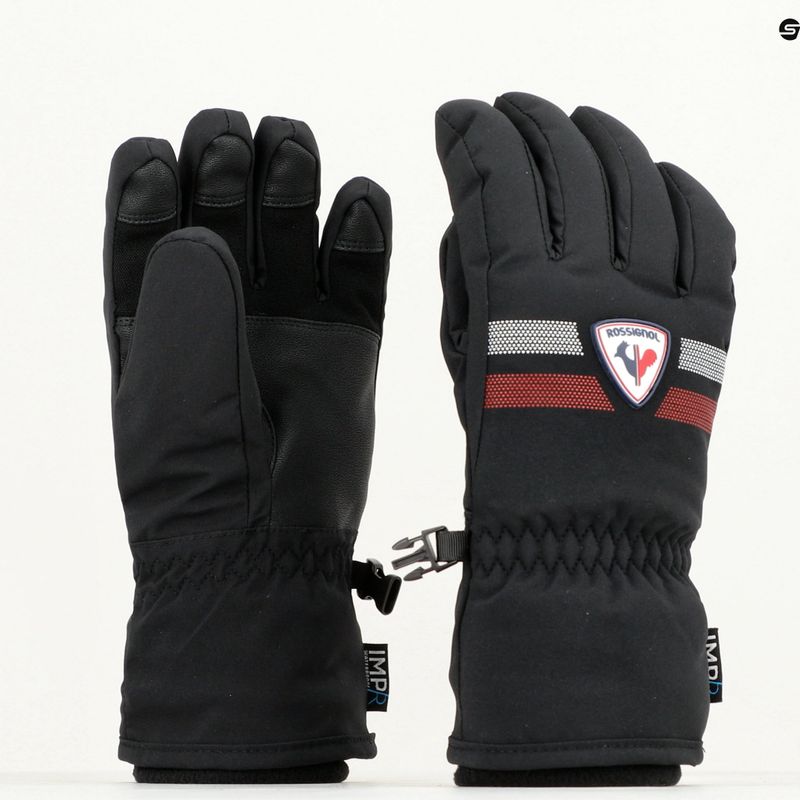 Rossignol Jr Roc Impr G mănușă de schi pentru copii negru 5