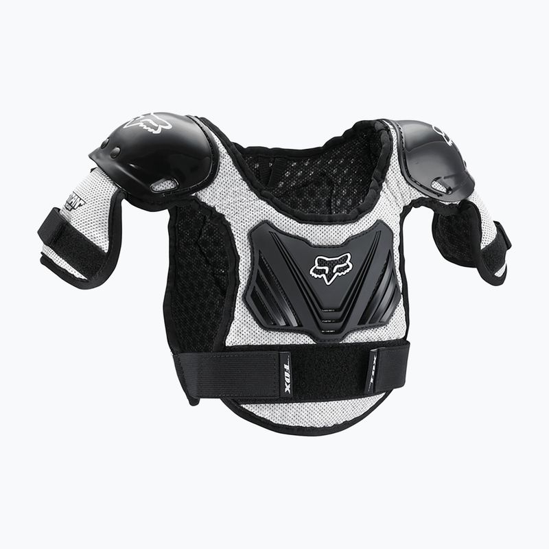 Buzer de bicicletă pentru copii Fox Racing Peewee Titan Roost Deflector Jr black/silver