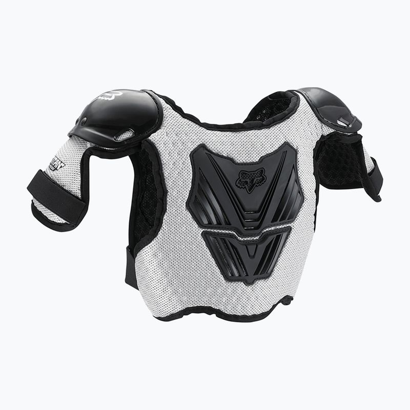 Buzer de bicicletă pentru copii Fox Racing Peewee Titan Roost Deflector Jr black/silver 2