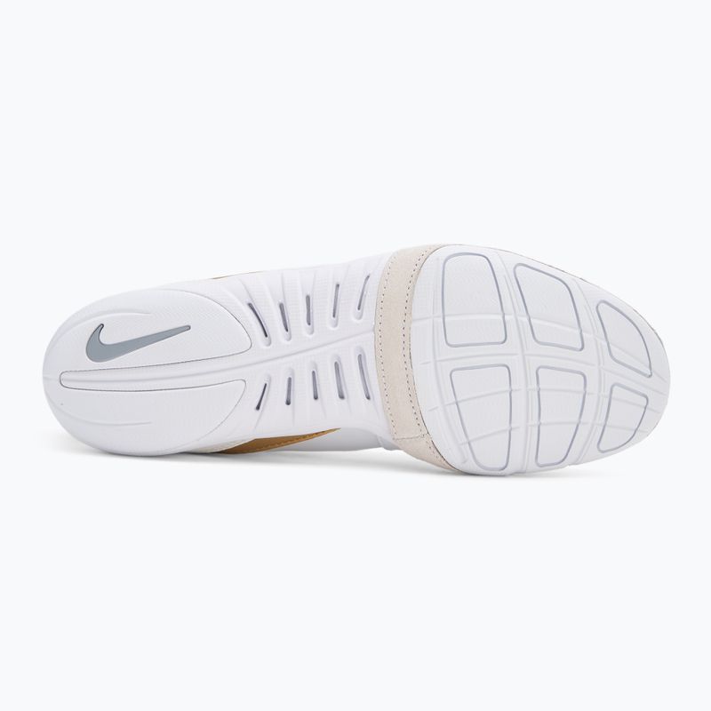 Încălțăminte de box Nike Freek white/metallic gold/cool grey 4