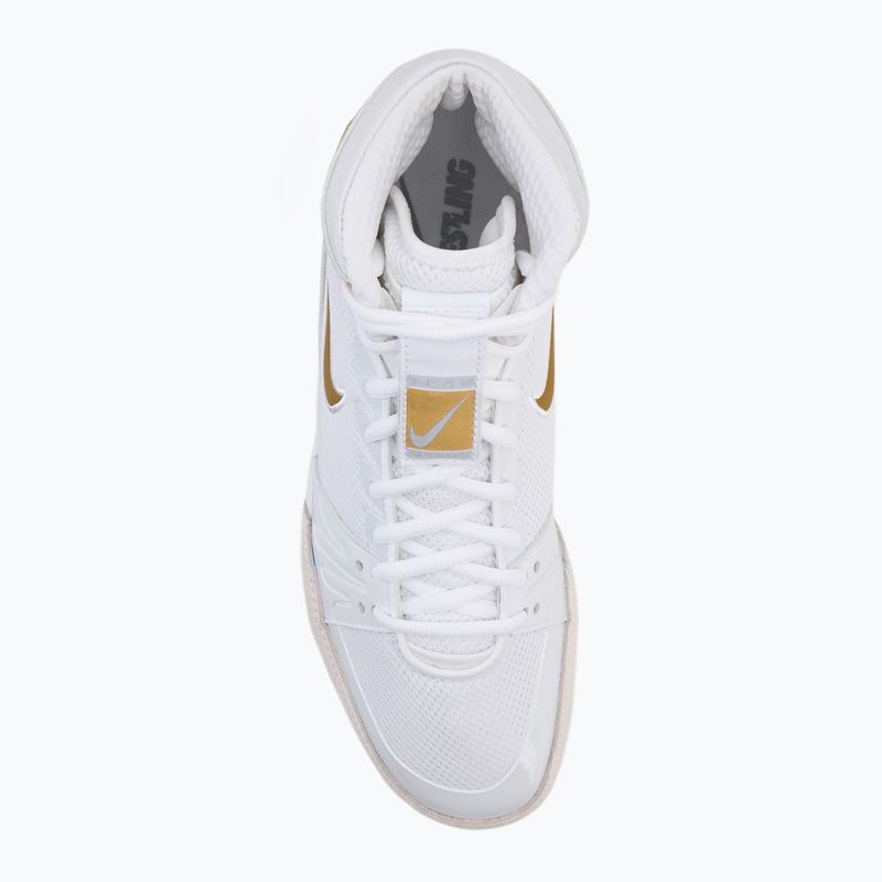 Încălțăminte de box Nike Freek white/metallic gold/cool grey 5