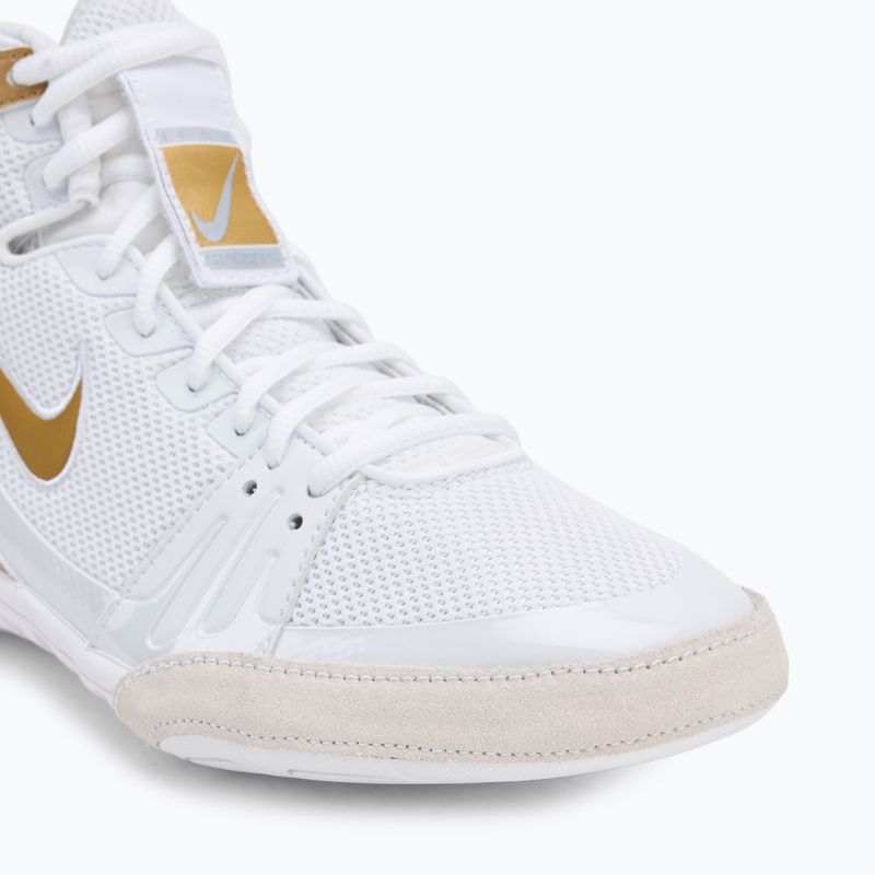 Încălțăminte de box Nike Freek white/metallic gold/cool grey 7