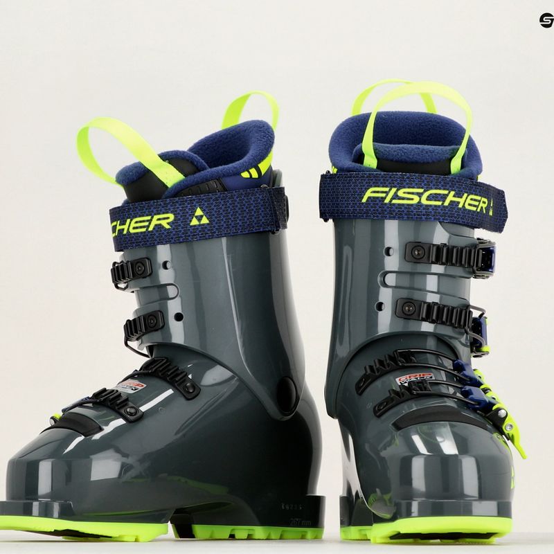 Fischer RC4 60 JR GW cizme de schi pentru copii, gri rinoceron/gri gri rinoceron 12