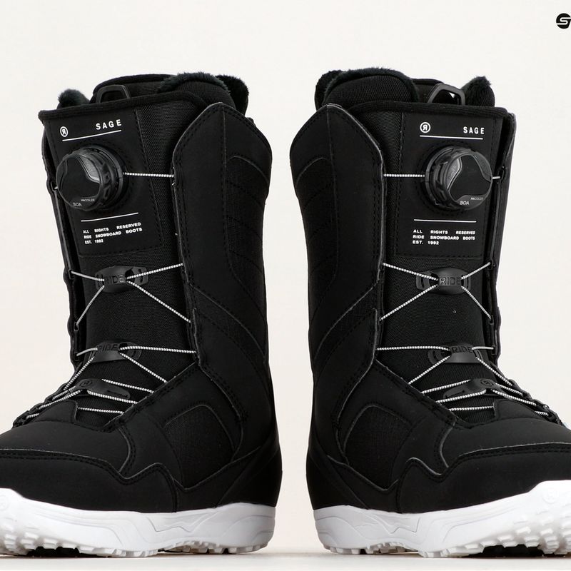 Încălțăminte de snowboard pentru femei RIDE Sage black 7