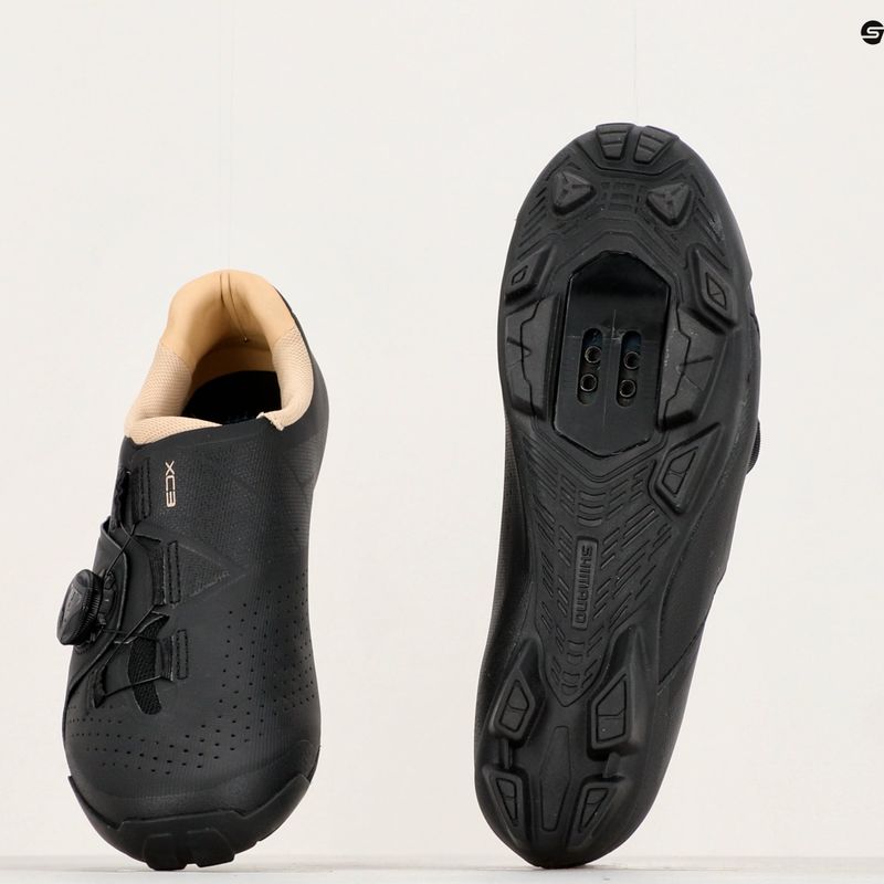 Încălțăminte de ciclism MTB pentru femei Shimano SH-XC300W black 8