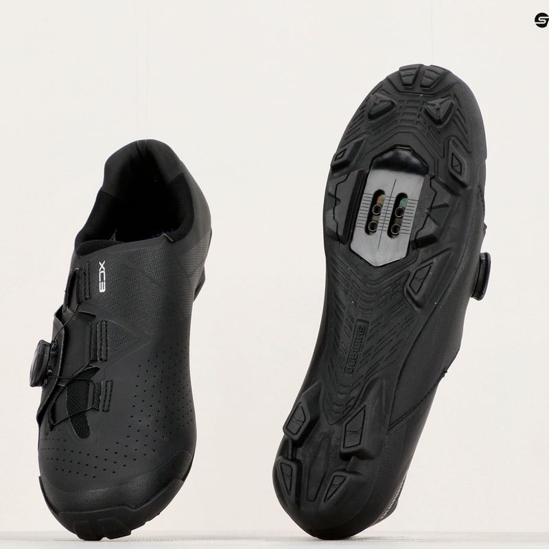 Pantofi de ciclism MTB pentru bărbați Shimano SH-XC300 negru 12