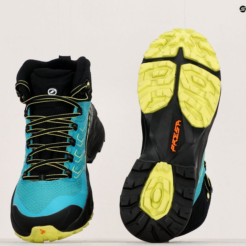 Încălțăminte de trekking pentru femei Scarpa Rush 2 Mid GTX albastră 63132 10