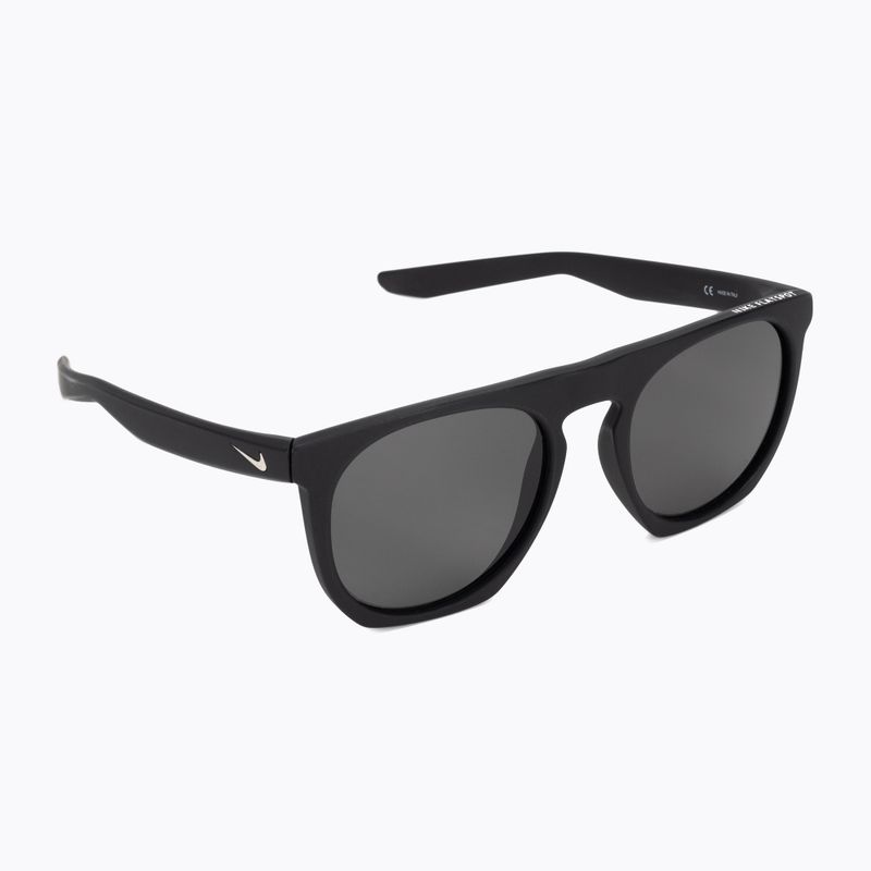 Ochelari de soare Nike Flatspot P matte black/silver grey polarized lens