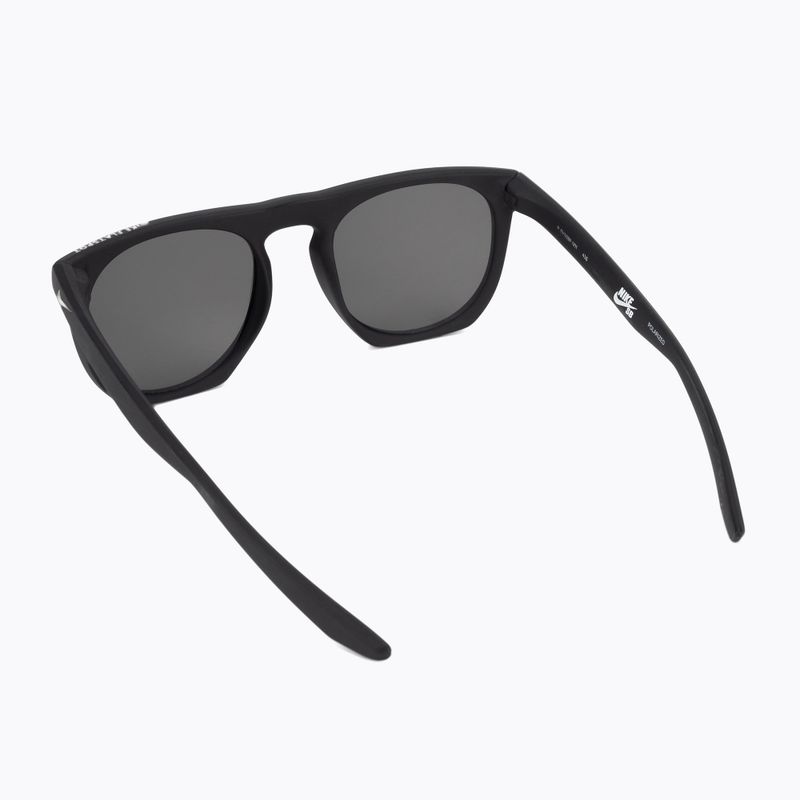 Ochelari de soare Nike Flatspot P matte black/silver grey polarized lens 2