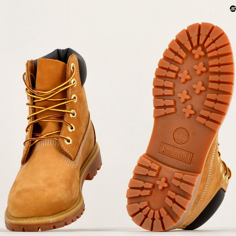 Cizme de trekking pentru femei Timberland Premium 6 Inch grâu nubuc grâu 9
