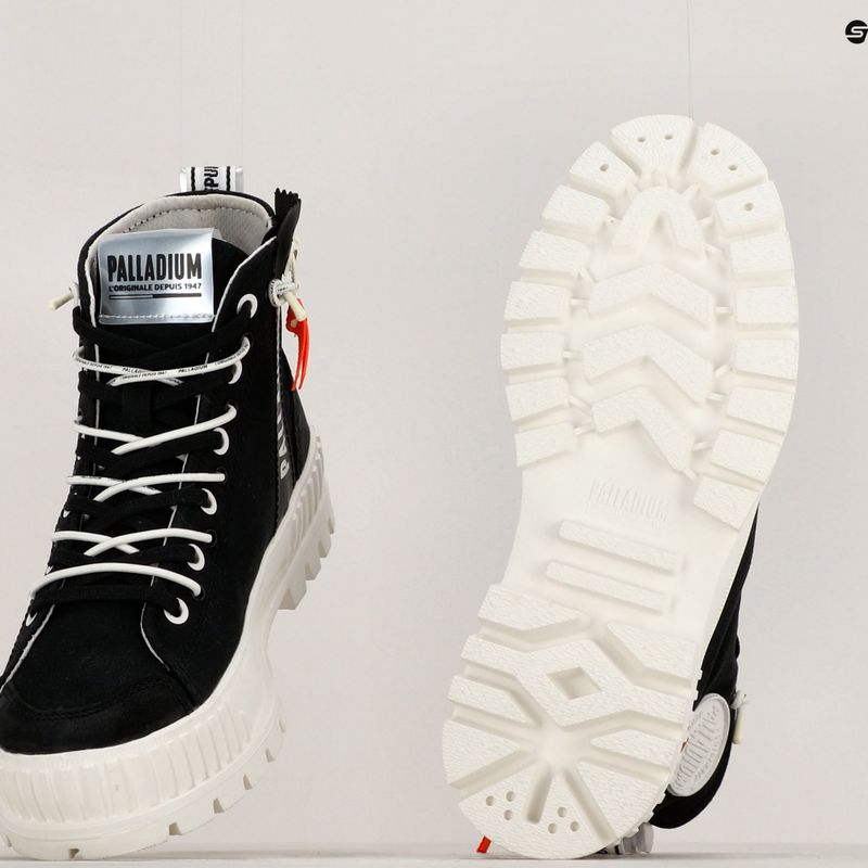 Palladium pantofi pentru femei Pallashock Back ZIP negru 14
