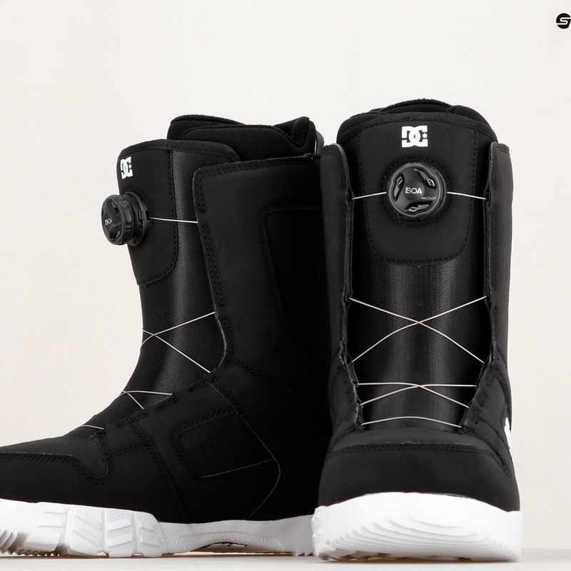 Cizme de snowboard pentru bărbați DC Phase Boa negru/alb 7