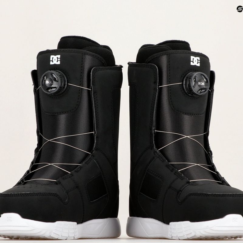 Cizme de snowboard pentru femei DC Phase Boa negru/alb 9