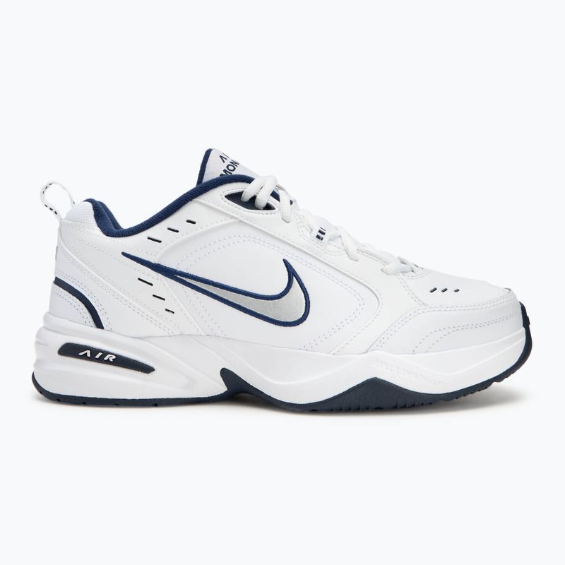 Încălțăminte de antrenament pentru bărbați Nike Air Monarch IV white / metallic silver 2