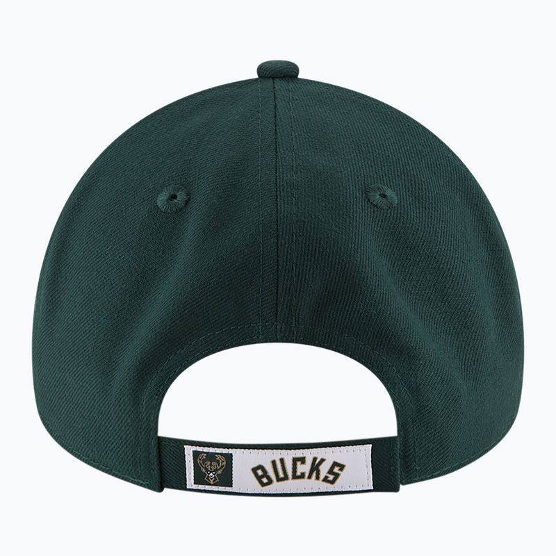 New Era NBA NBA The League Milwaukee Bucks șapcă verde închis 2