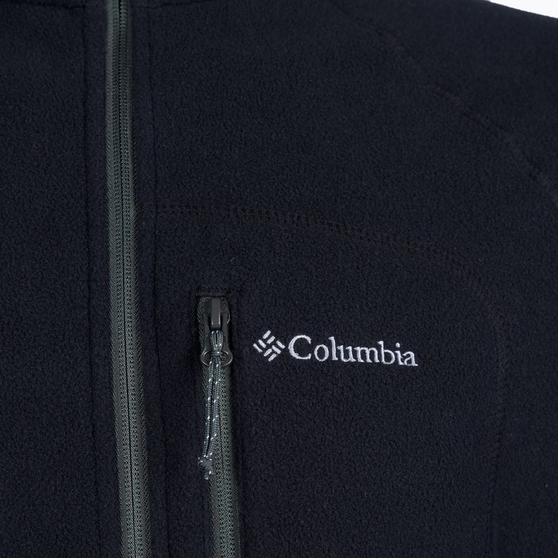 Columbia Fast Trek II FZ 010 Hanorac fleece pentru bărbați negru 1420421 9