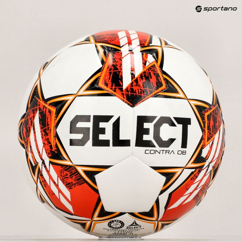 SELECT Contra DB v23 alb/roșu alb/roșu mărimea 4 de fotbal