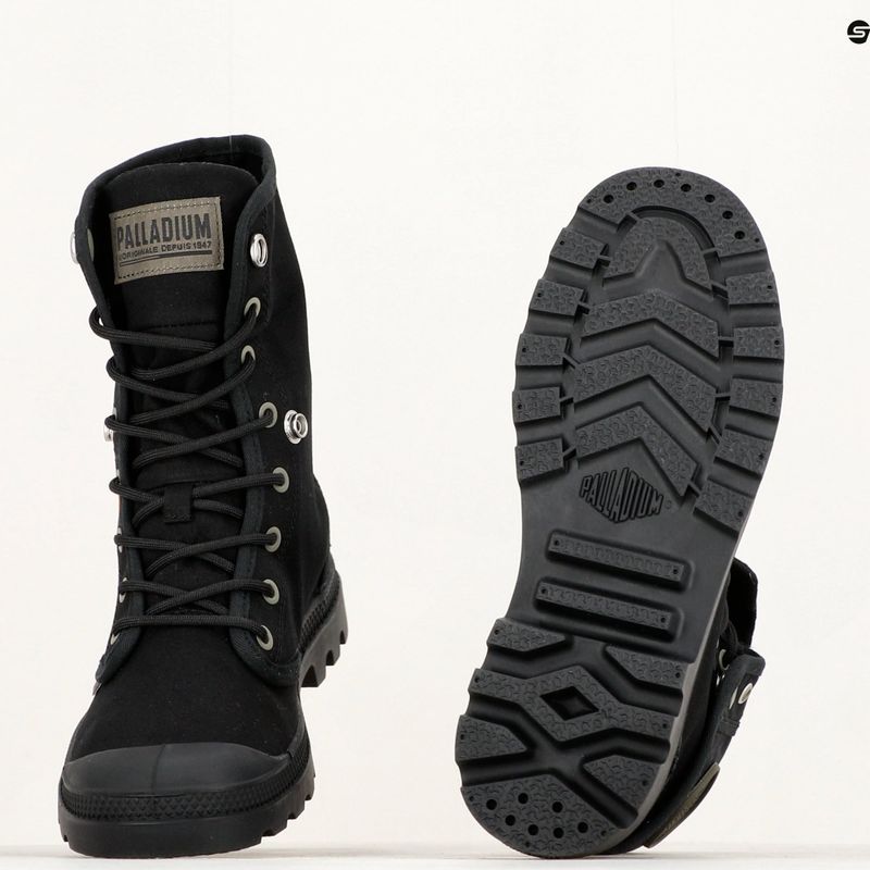 Palladium cizme Pampa Baggy aprovizionare negru 16