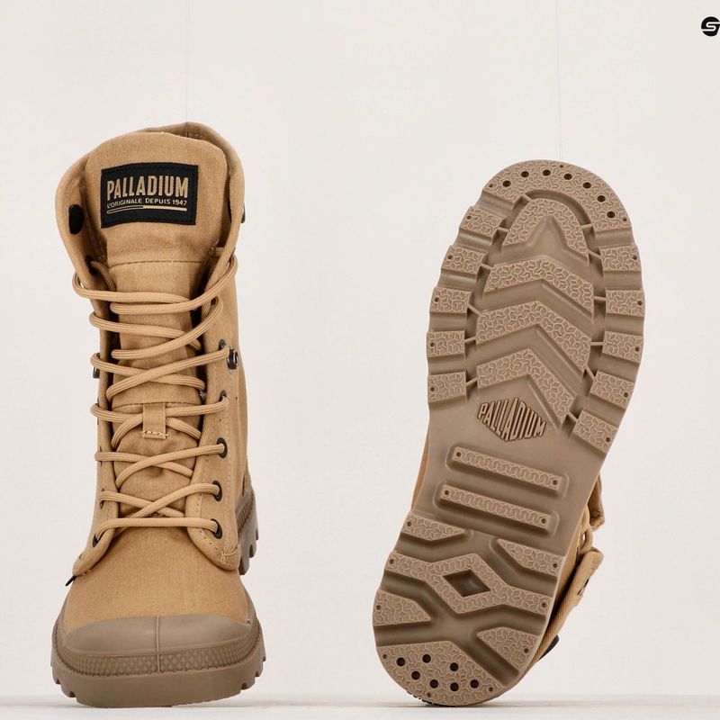 Palladium Pampa Baggy aprovizionare pantofi caramel 16