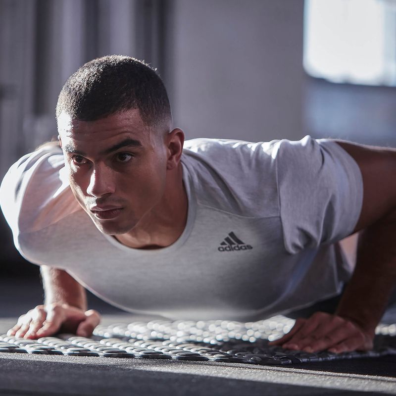 Covoraș de antrenament adidas gri ADMT-13232GR 12