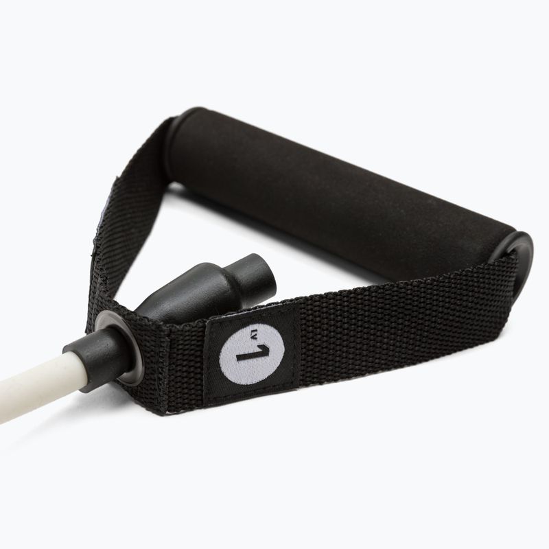 Bandă elastică de fitness Adidas Fitness Level 1, negru, ADTB-10501