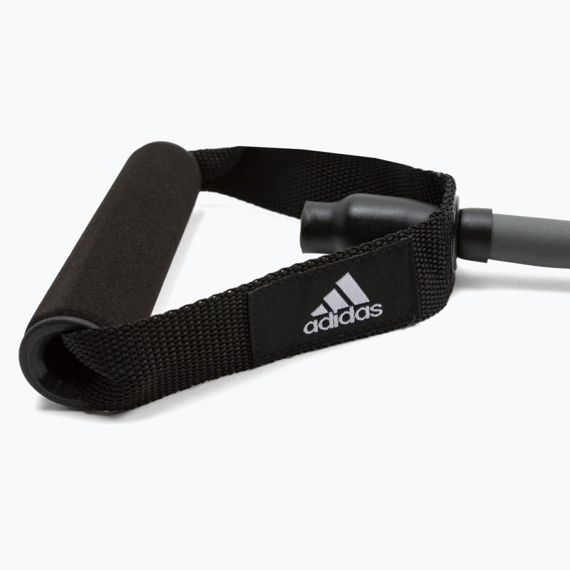 Bandă elastică de fitness Adidas Fitness Level 3, gri, ADTB-10503 2