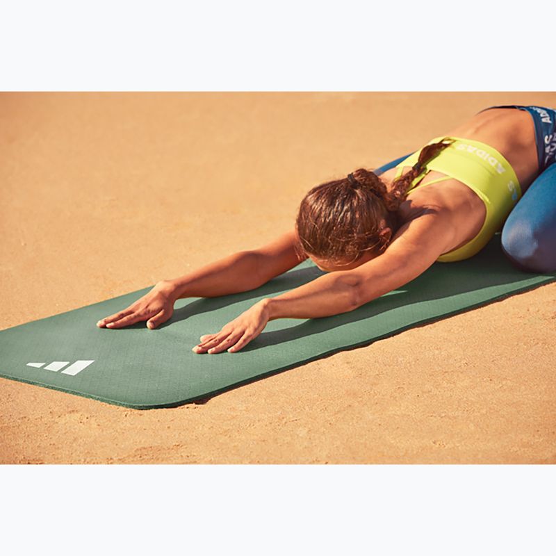 Covoraș fitness adidas Yoga 8 mm raw green 9