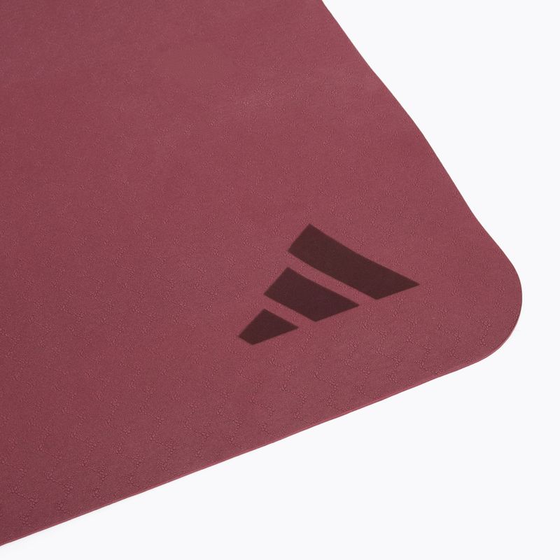 Covoraș de yoga adidas Premium Yoga 5mm mystery ruby 3