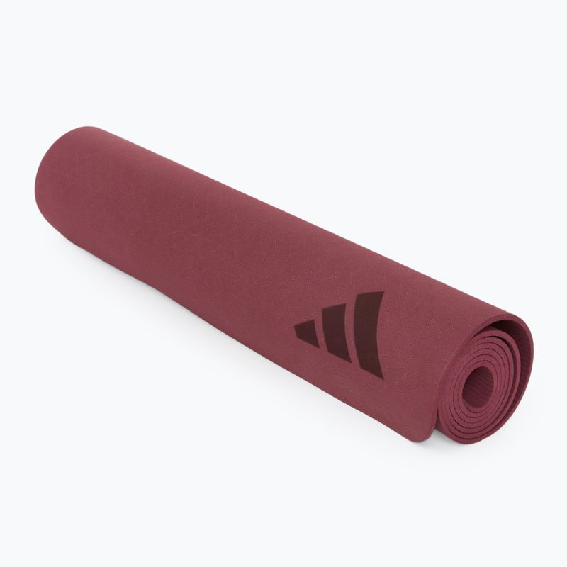 Covoraș de yoga adidas Premium Yoga 5mm mystery ruby 6
